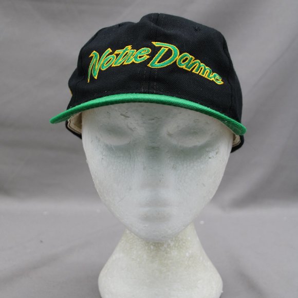 Notre Dame Fighting Irish Hat - Sports Specialties Wool Script - Adult Snapback - Picture 1 of 9